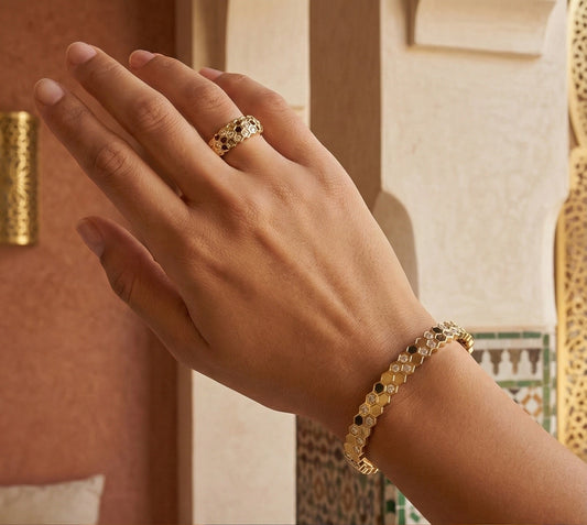 طقم "خلايا العسل"